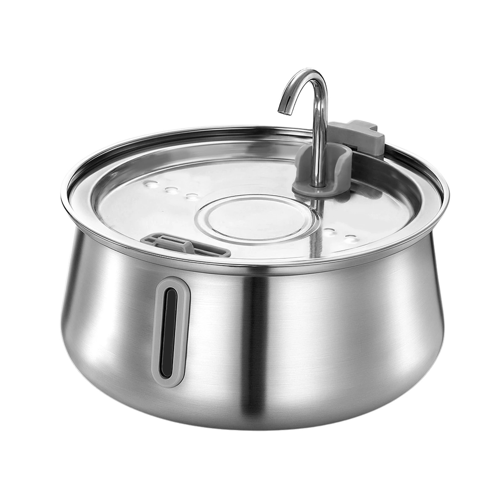 3 Pet Scene Automatic Cat Water Fountain Stainless Steel Electric LED, 3 of 7