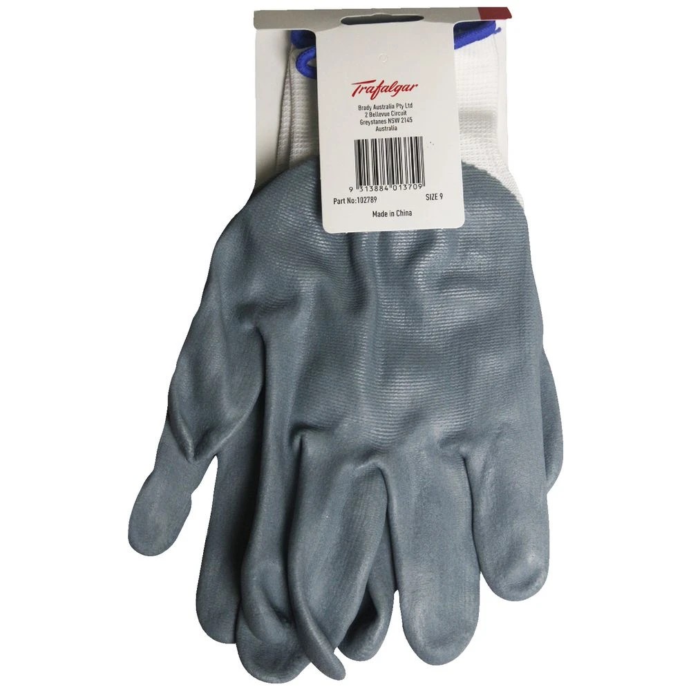 2 Trafalgar Foam Nitrile Gloves Size 9, 2 of 2