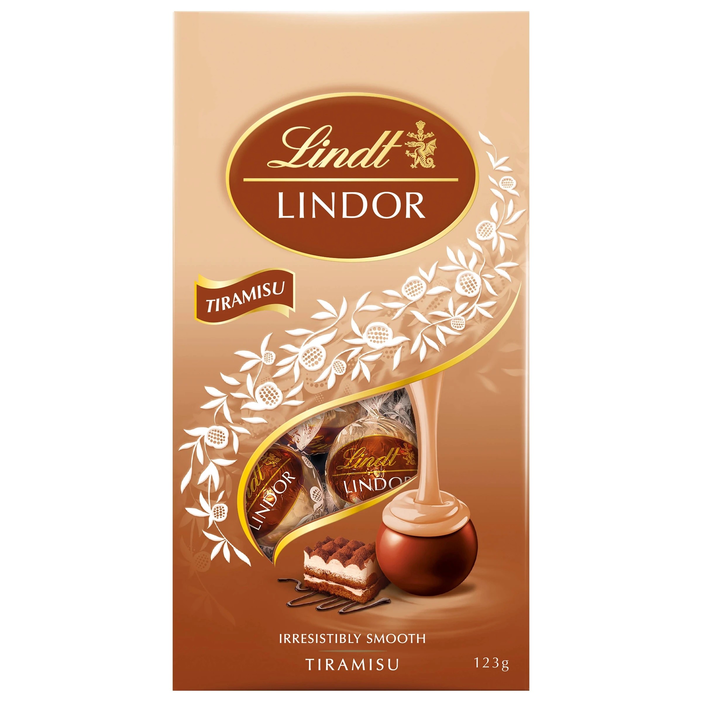 1 Lindt LINDOR Tiramisu Bag 123g, 1 of 10