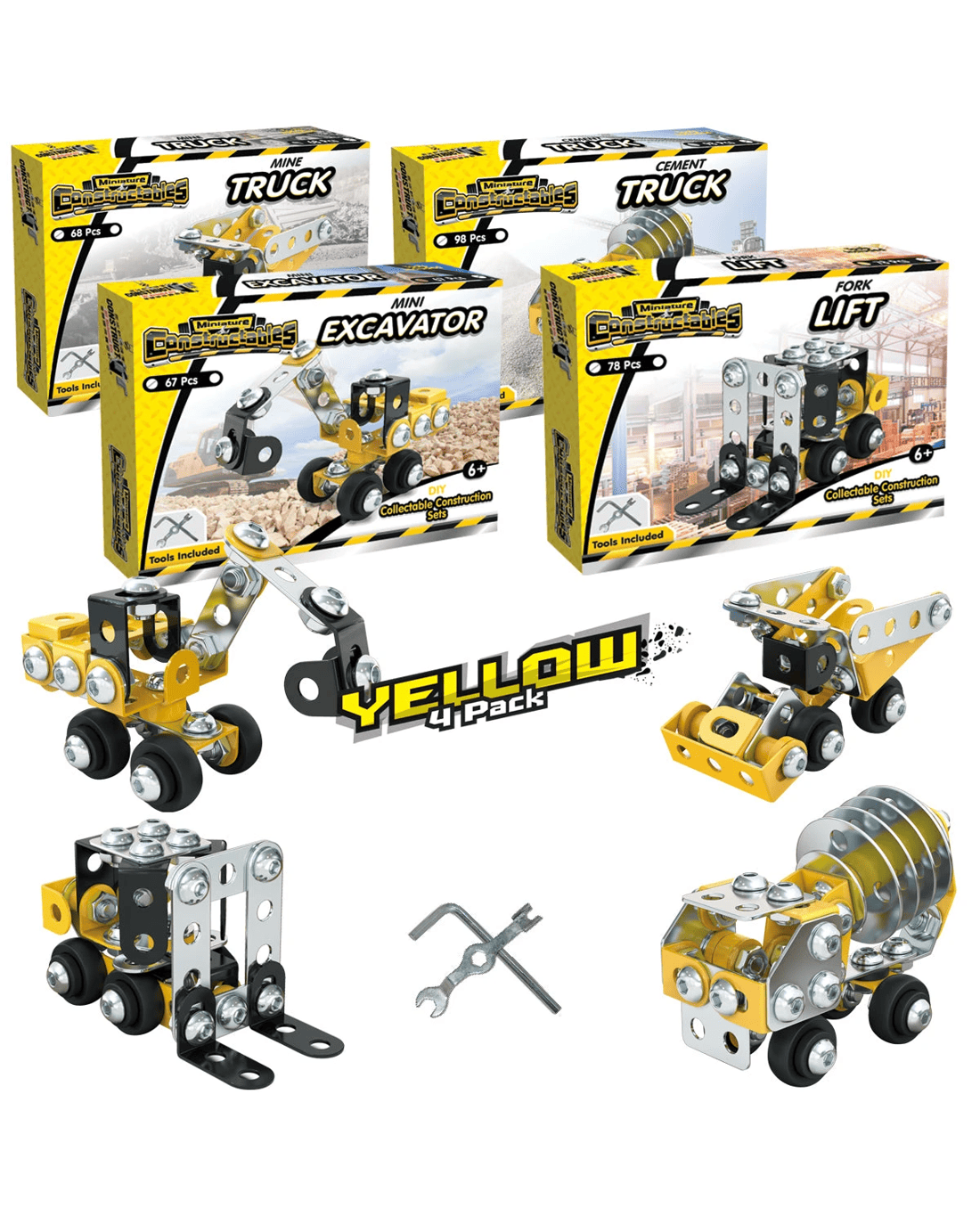 Construct-it Constructables Yellow Pack - Kmart