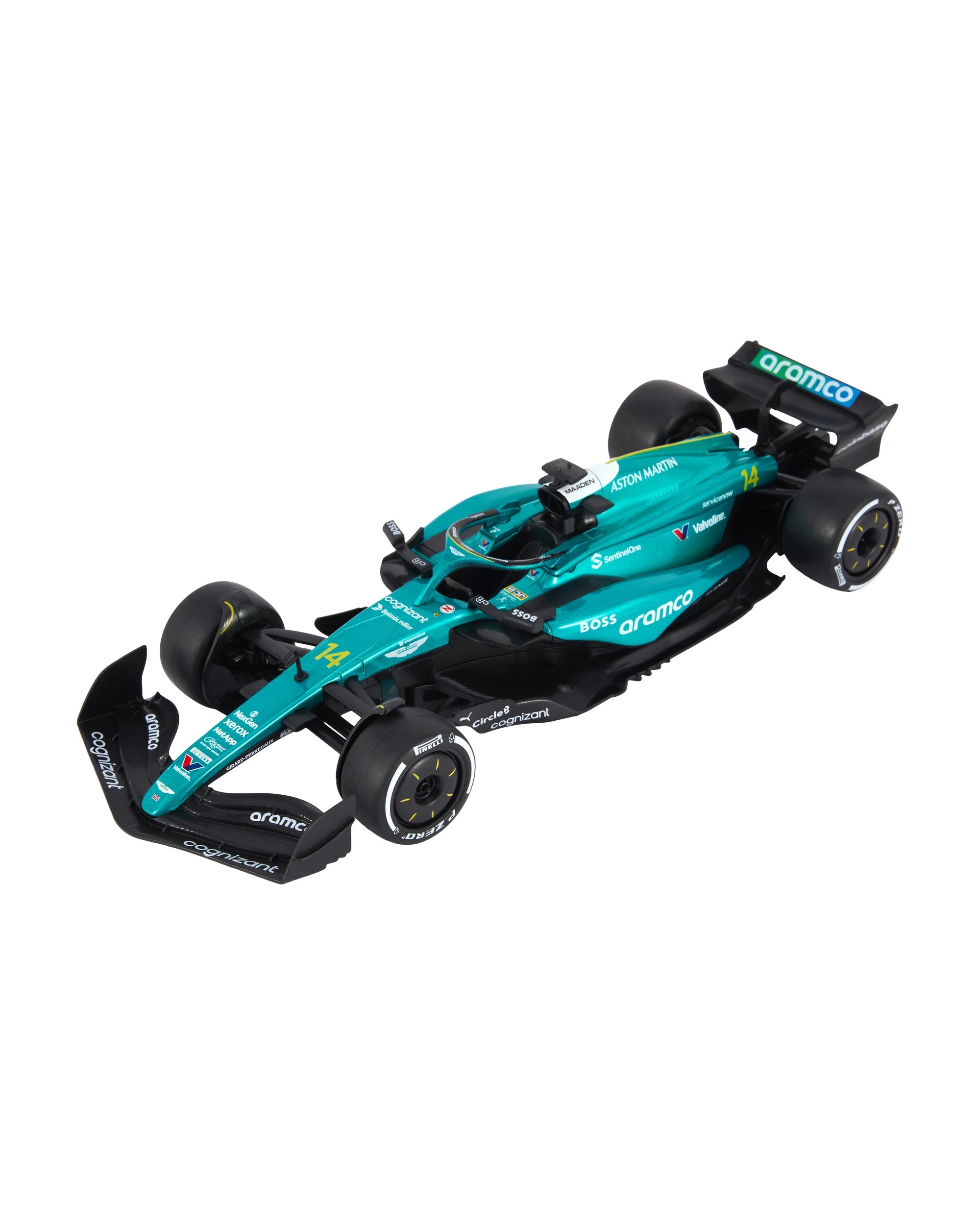 3 Aston Martin Aramco F1 1:18 Scale Diecast Model Race Car, 3 of 9