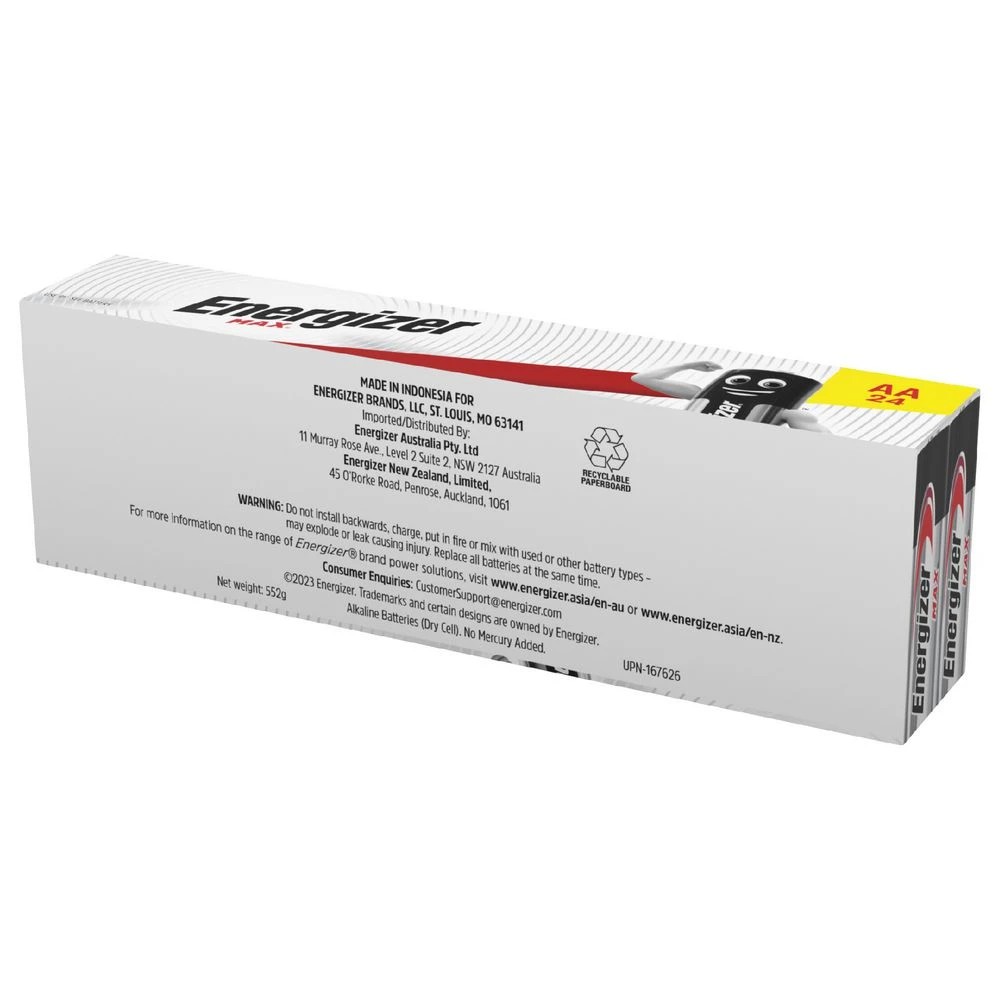 2 Energizer Max AA Batteries 24 Pack, 2 of 9