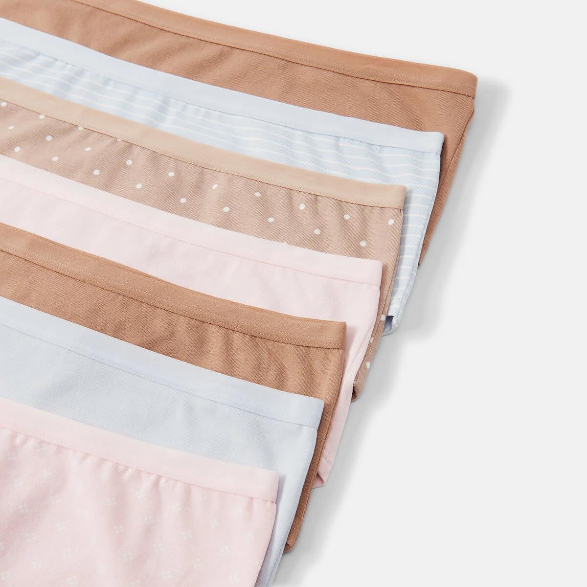 2 7 Pack Cotton Stretch Boyleg Briefs SOFT SPOT MULTI, 2 of 10