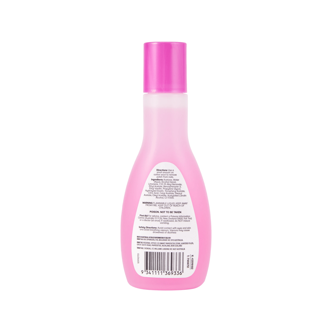 2 OXX Cosmetics Nail Polish Remover 125ml - Acetone, 2 of 2