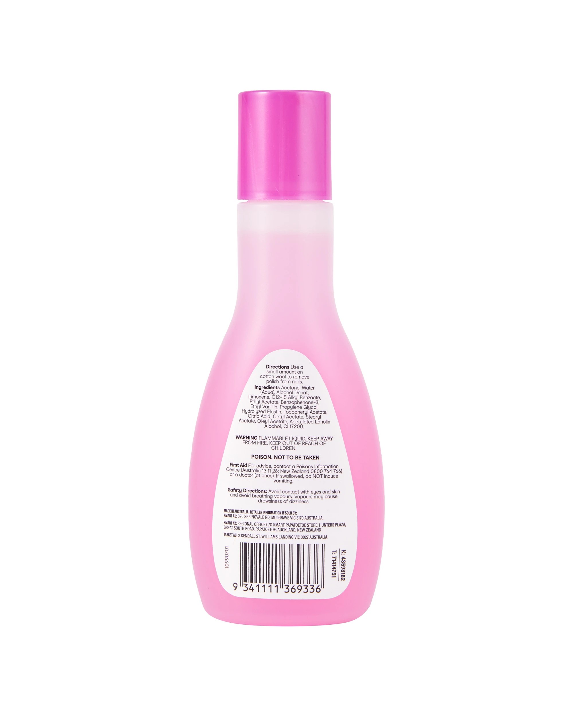 2 OXX Cosmetics Nail Polish Remover 125ml - Acetone, 2 of 2