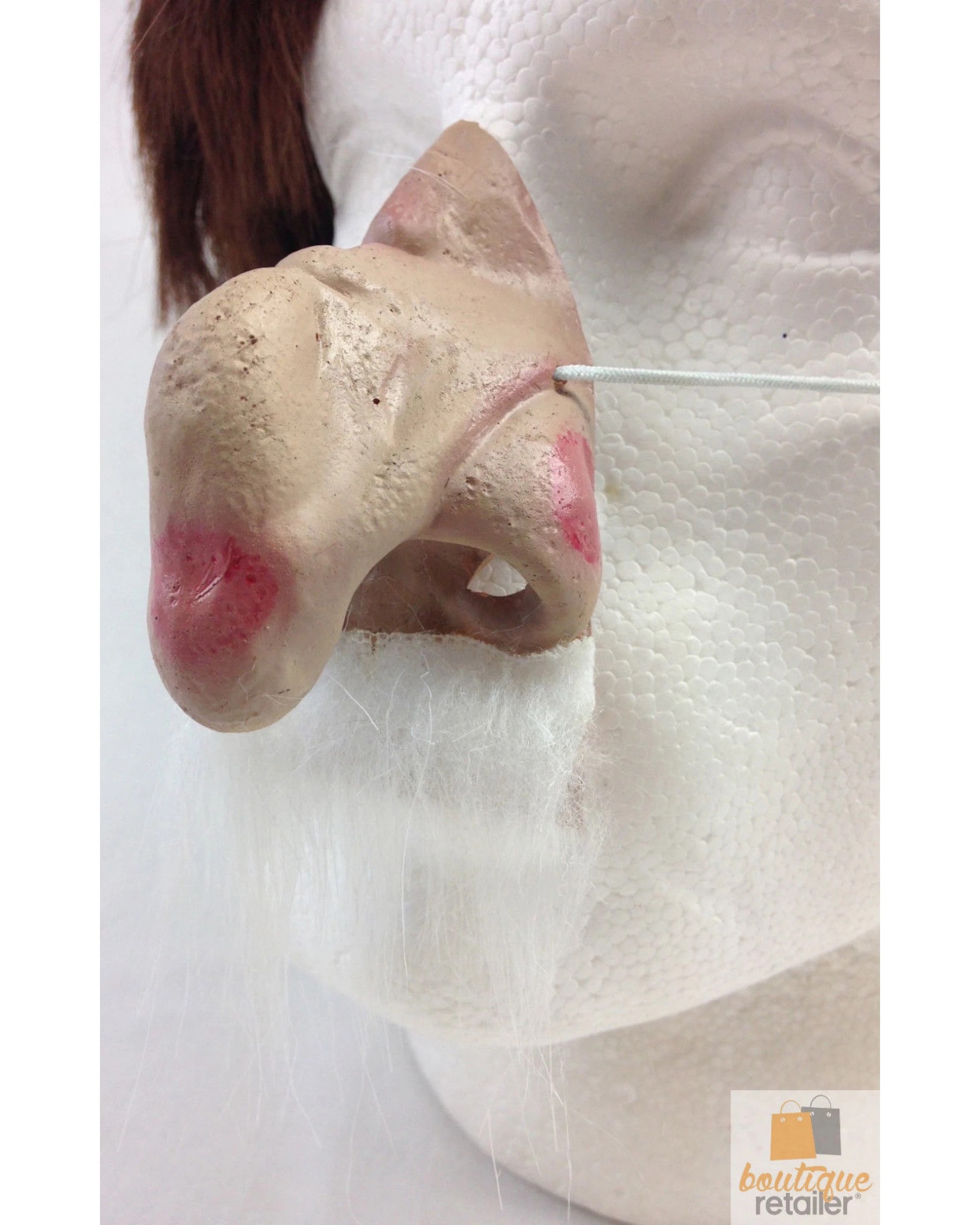 2 BR Costumes Latex Wizard Nose with Moustache for Costume Parties, 2 of 4