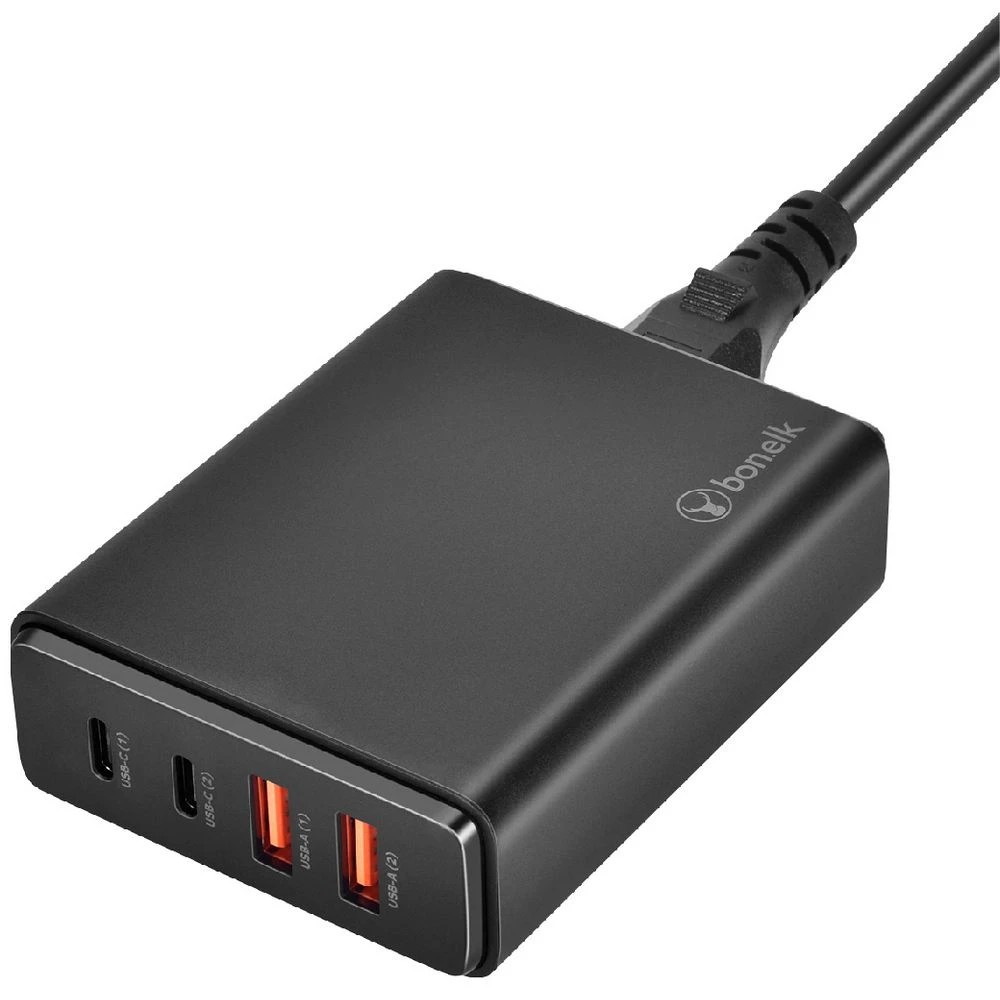 3 Bonelk Desktop Charger USB-A/USB-C 65w Black, 3 of 6