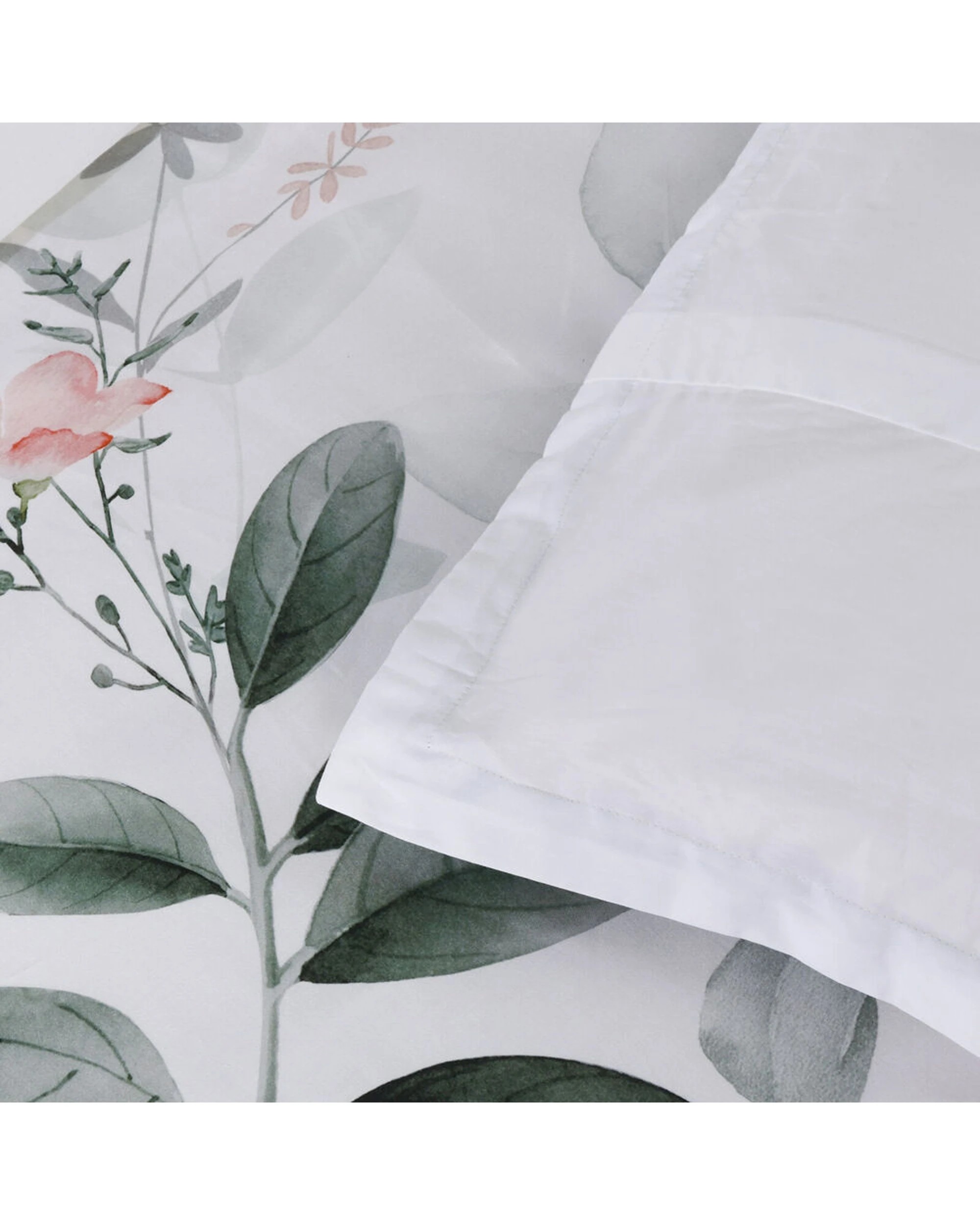 3 Bianca Wellingrove Super King Cotton Sateen Quilt Cover & Pillowcase Set - White, 3 of 4