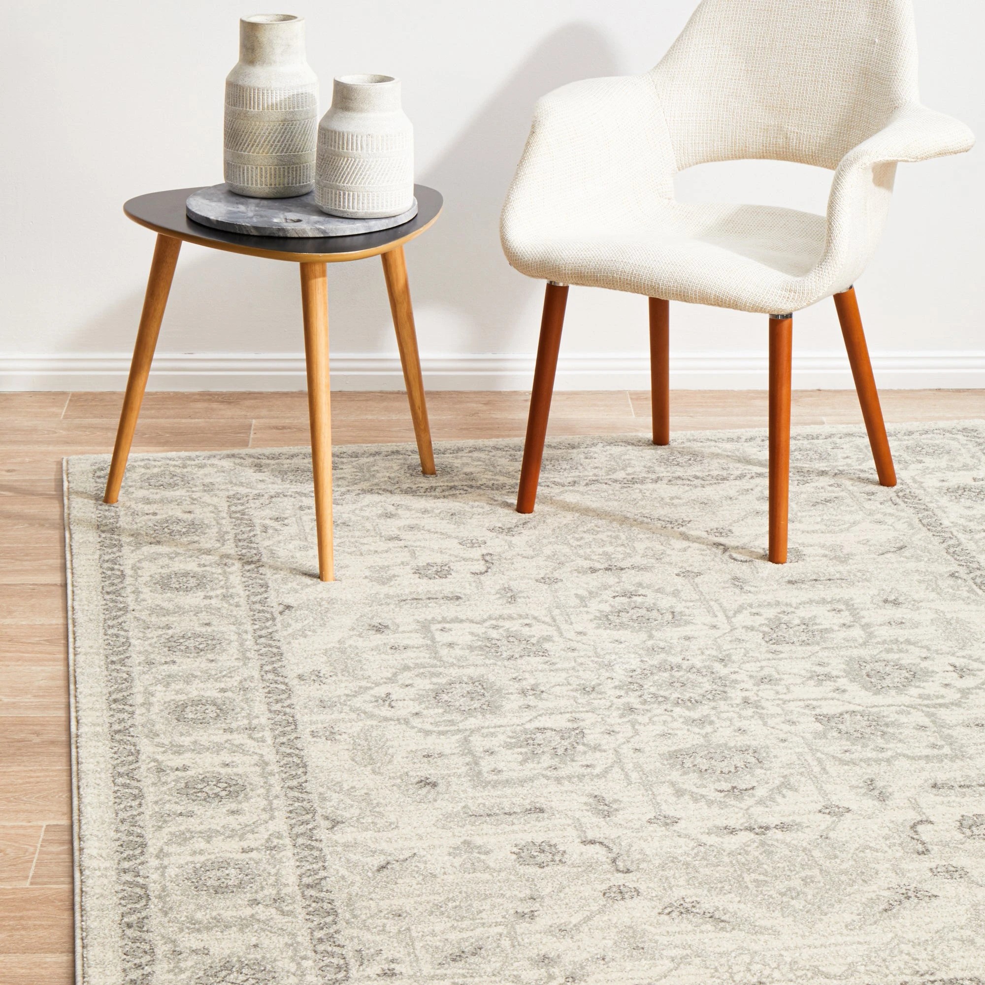 2 Common Ground Rugs Encore 261 400x300cm - Extra Extra Large Floor Rug - White, 2 of 8