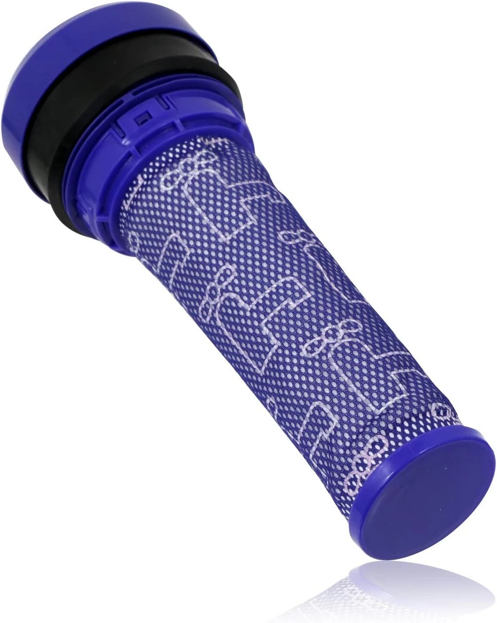 3 Hygieia 2pk Pre Motor Filters For Dyson DC37 DC39 Canister Vacuum Cleaners - Purple, 3 of 7