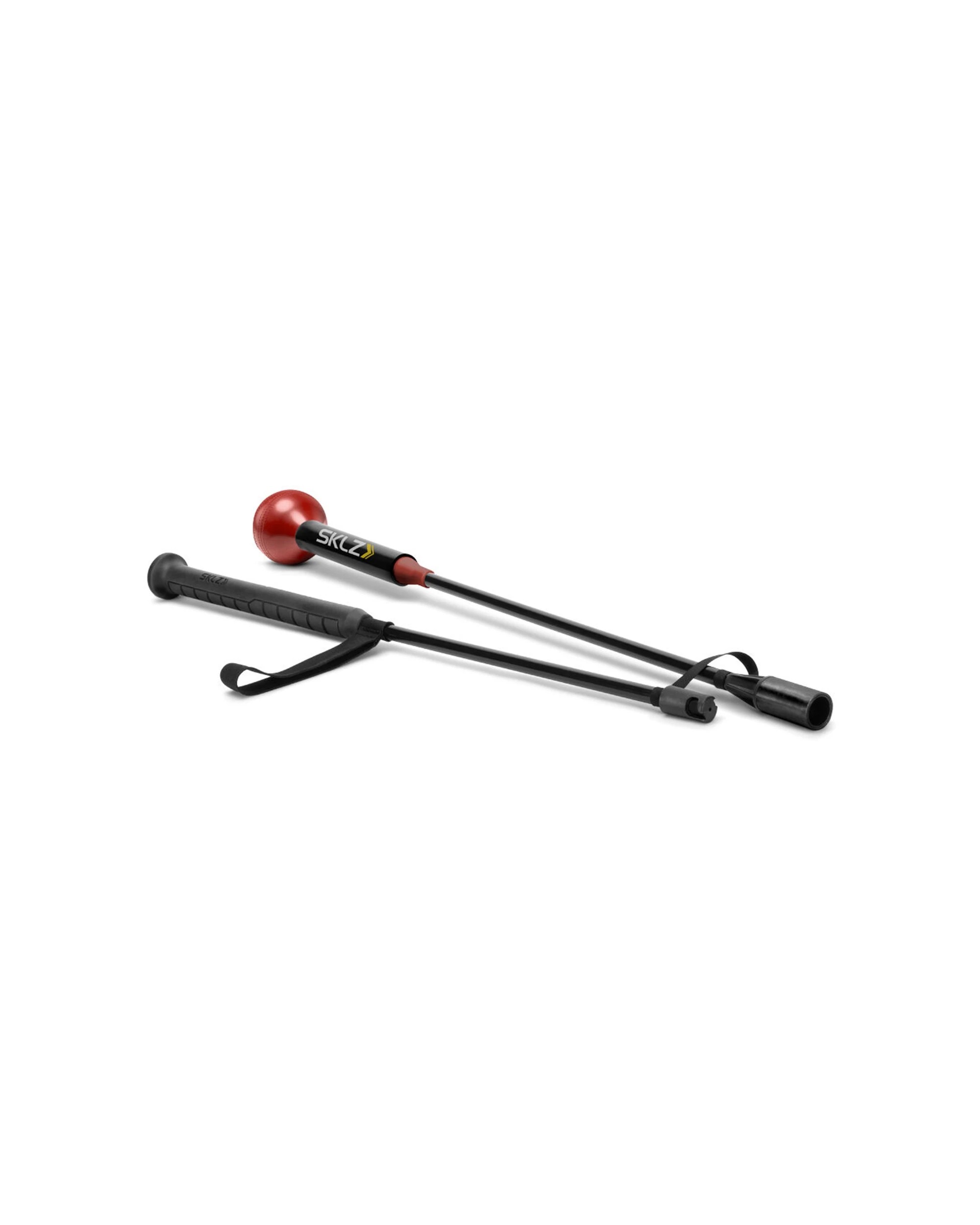 3 Sklz Collapsable Two-Piece Cricket Bat Trainer 52-inch Easy Setup Durable - Multi, 3 of 9