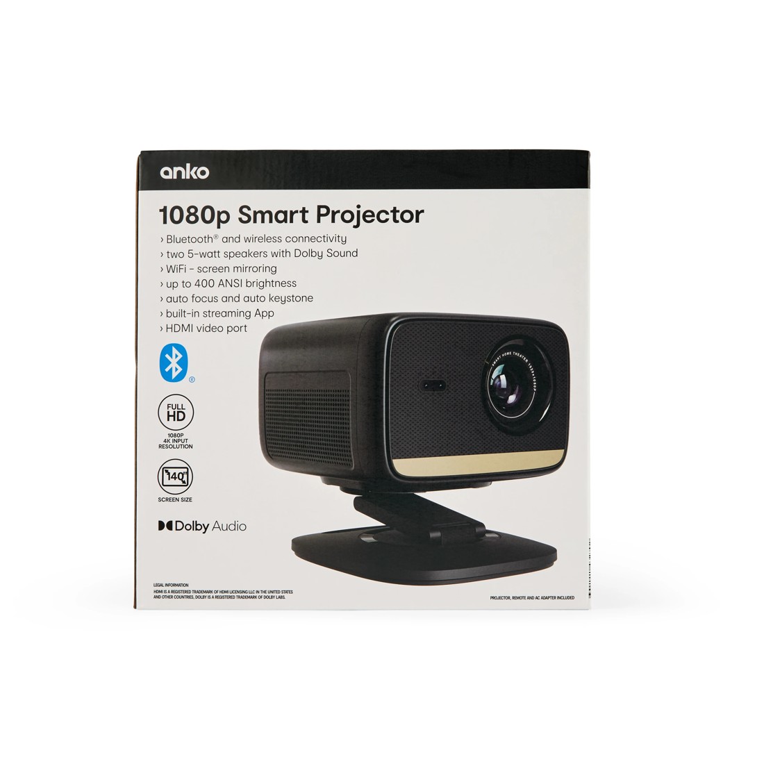 2 1080P FHD Smart Projector, 2 of 10