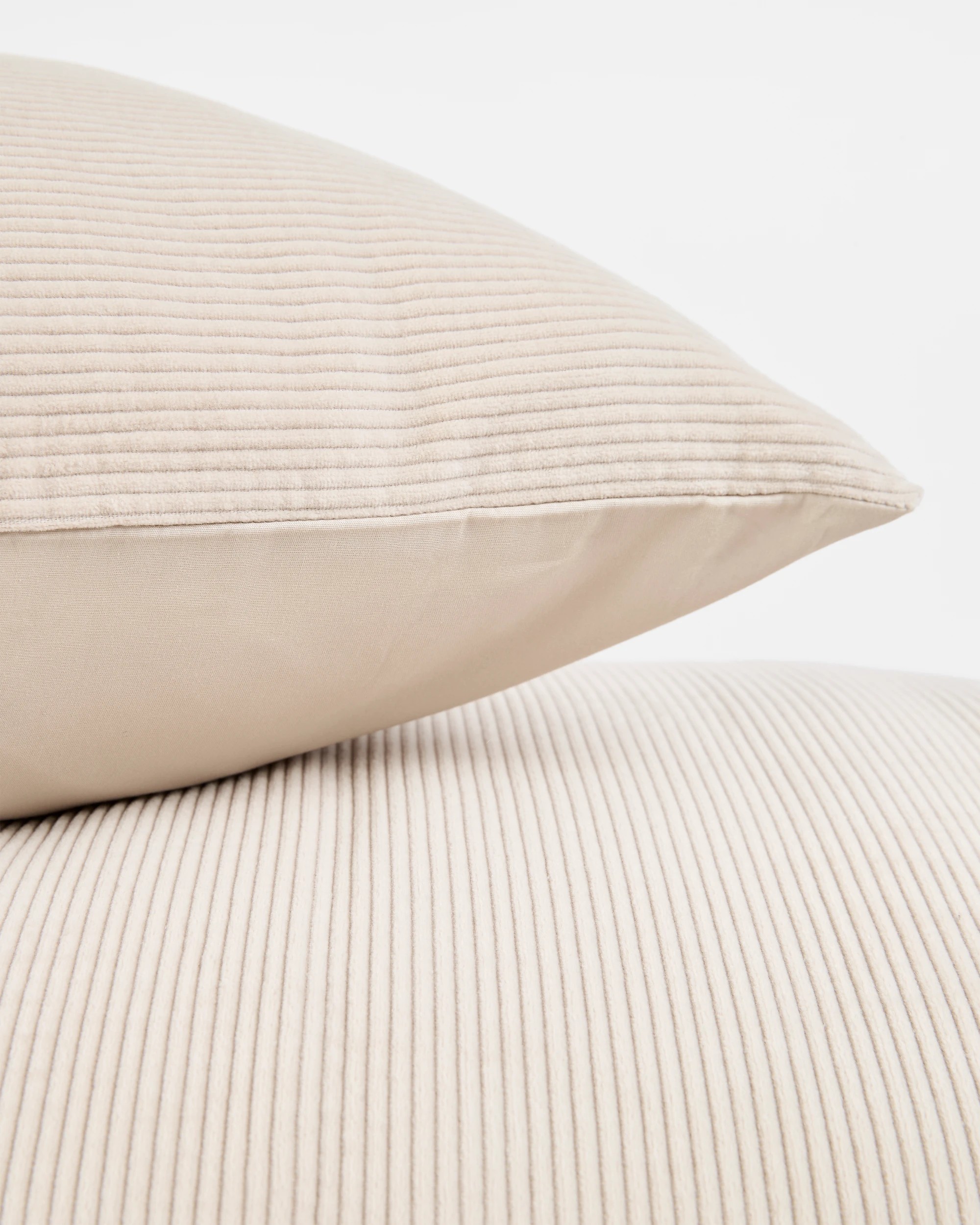 6 Target Zander Australian Cotton Corduroy Quilt Cover Set - Queen Bed - Natural, 6 of 8