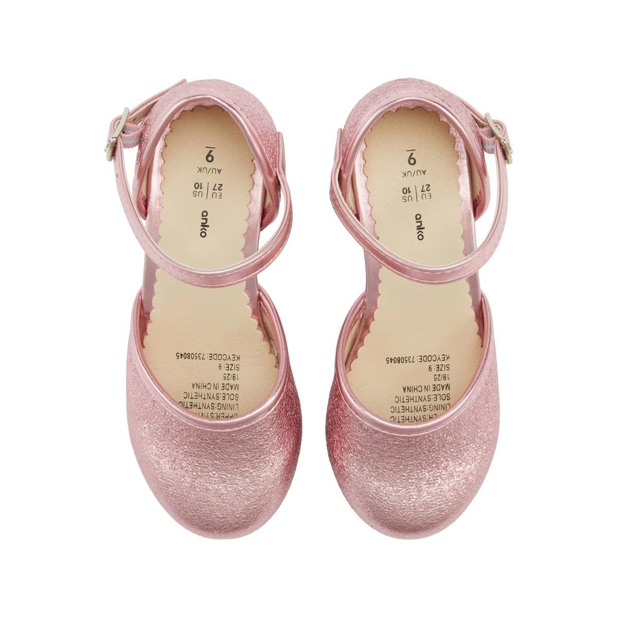 2 Junior Heels LIGHT PINK GLITTER, 2 of 5