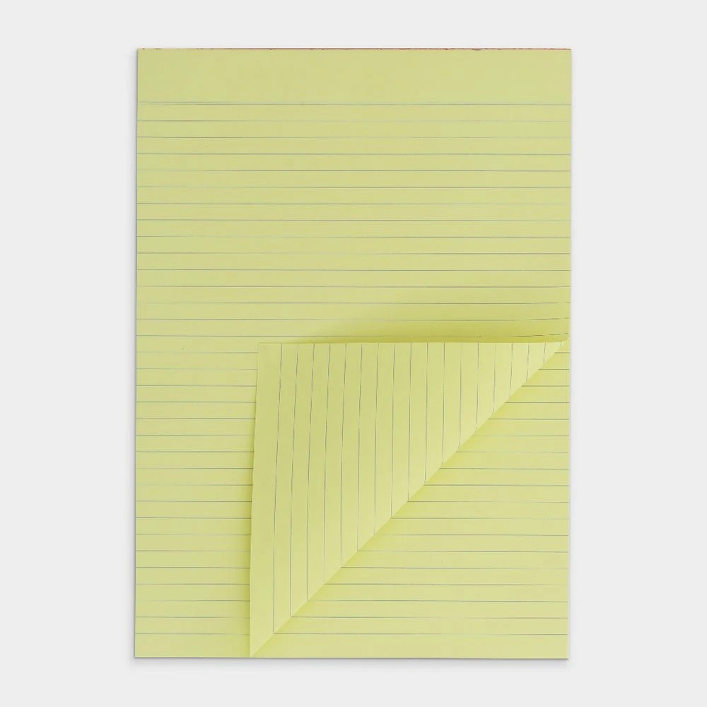 4 Ruled Notepad Yellow, 4 of 5