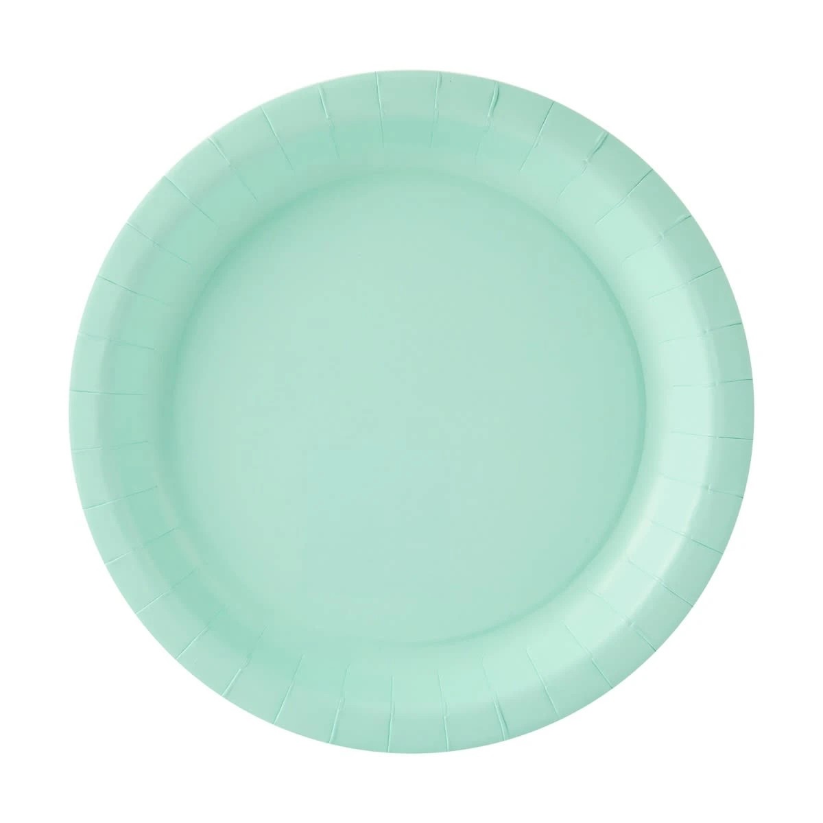 1 16 Piece Pastel Green Paper Plates, 1 of 4