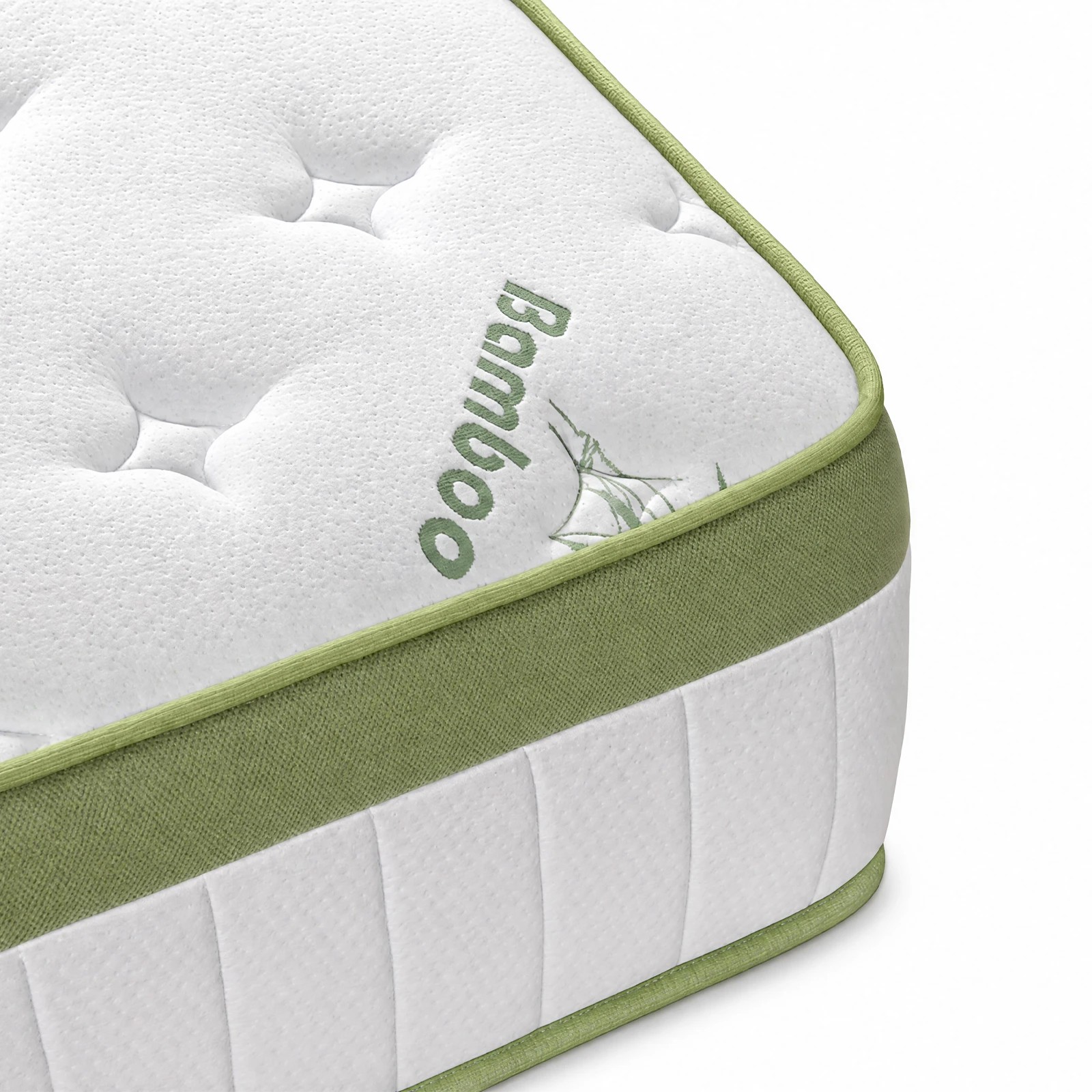 4 Advwin 25CM Hybrid Mattress with Memory Foam & Individual Pocket Springs Queen Size - White, 4 of 7