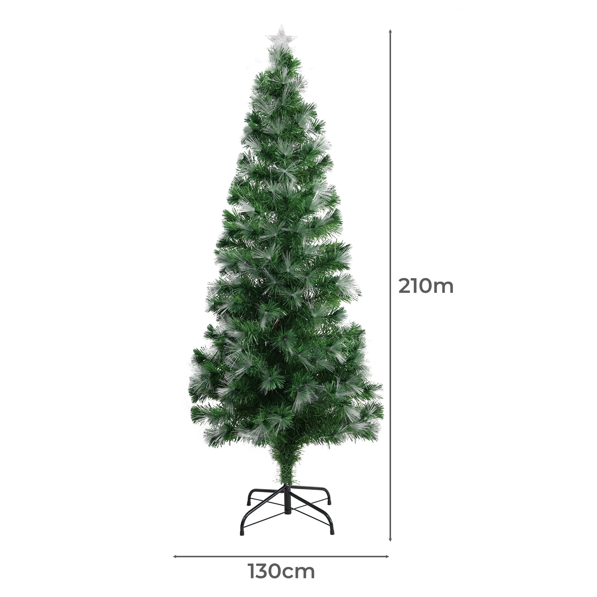 2 Santaco Christmas Trees 2.1m, 2 of 4