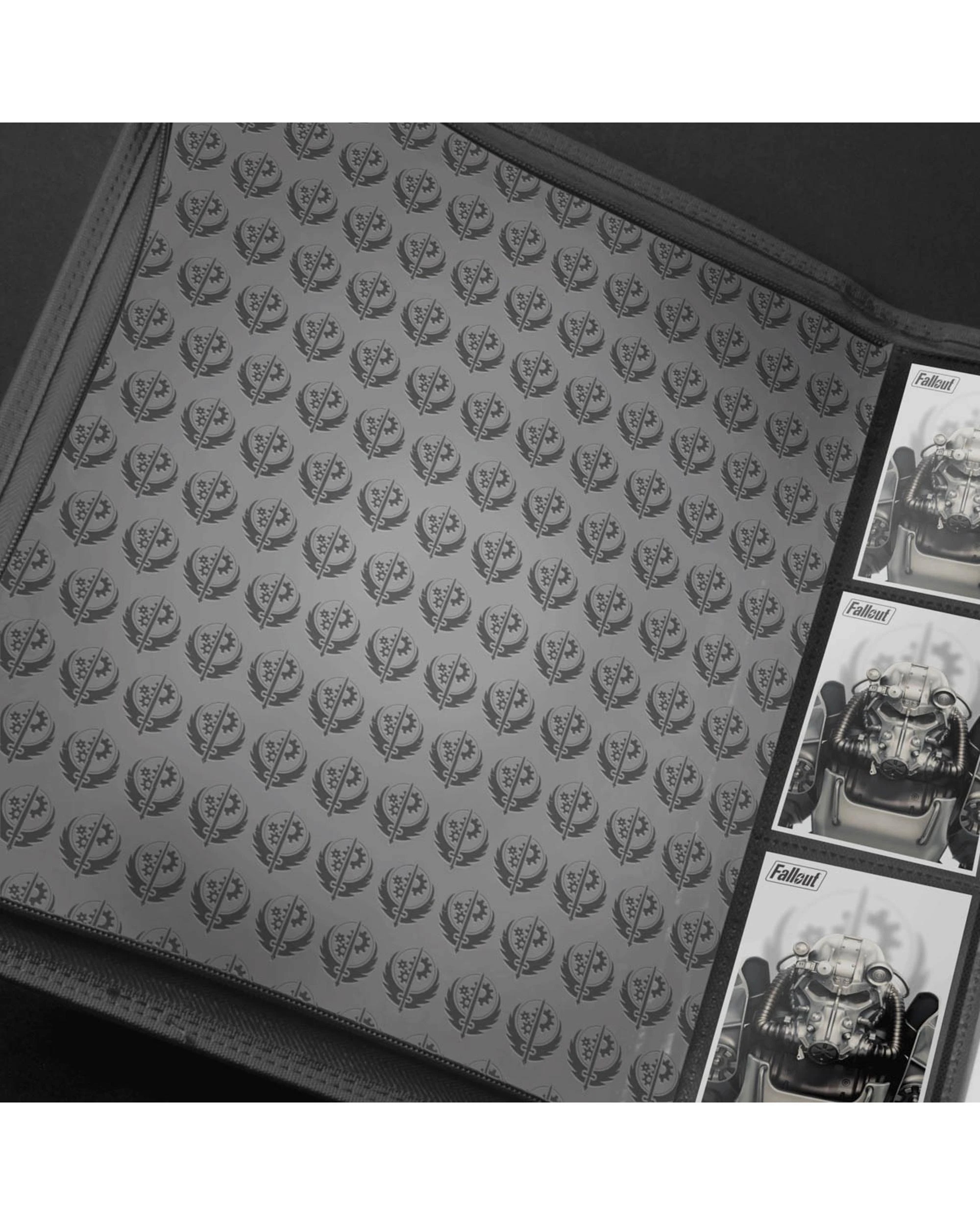 5 Ultra Pro Fallout: Brotherhood of Steel 9 Pocket Zippered PRO Binder - Grey, 5 of 5