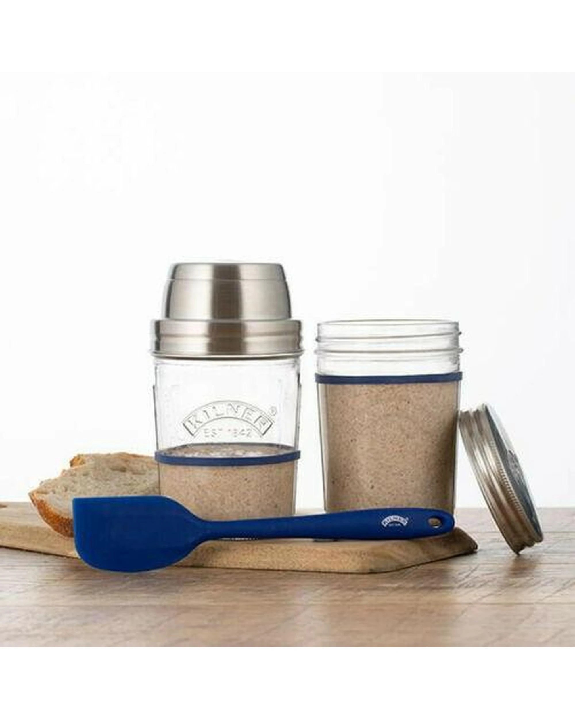 4 Kilner Create and Make Sourdough Starter Set  350ml, 4 of 5