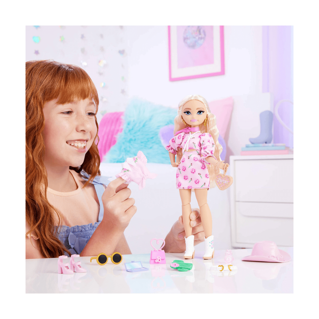 6 Mattel Barbie Malibu Doll  Dream Besties Festival Looks Set
 - Multi, 6 of 6