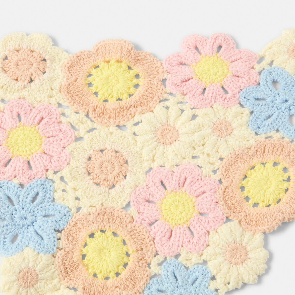 3 Crochet Floral Hair Scarf, 3 of 5