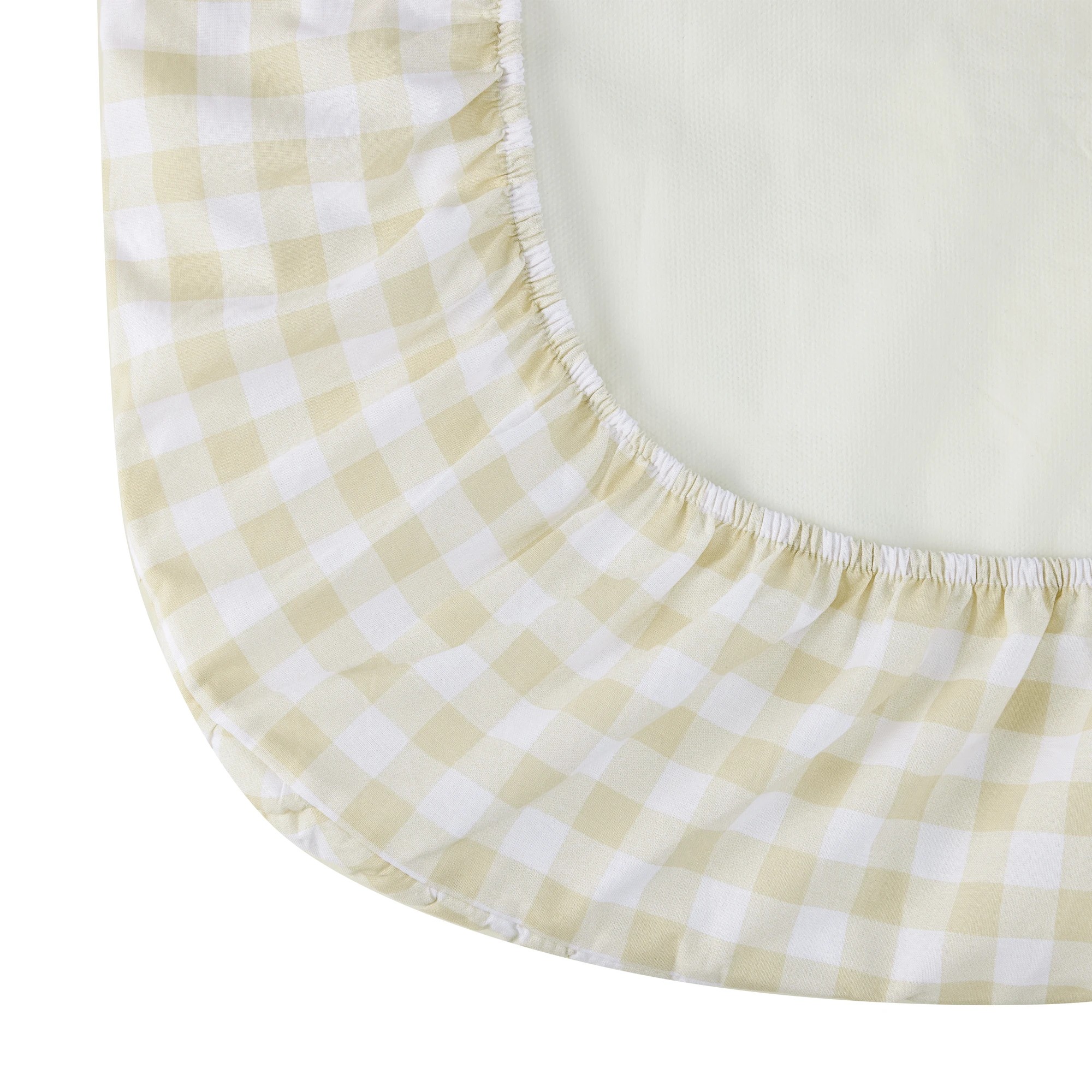 4 Fitted Change Mat Cover - Gingham, 4 of 5