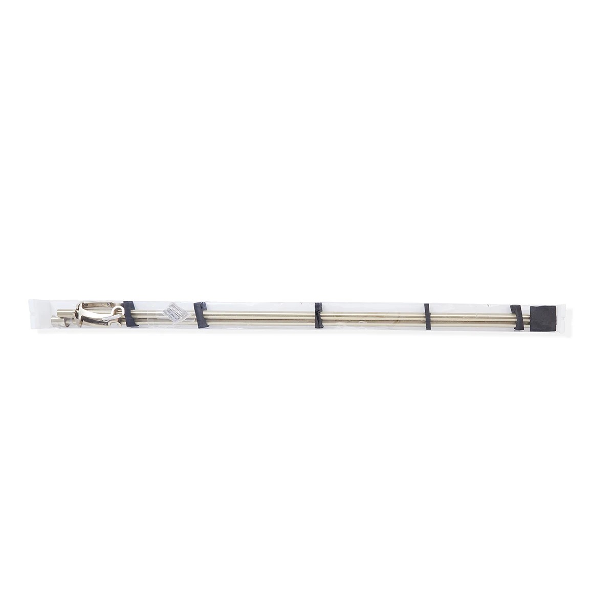 3 Extendable Curtain Rod Set - Gold Look, 3 of 3