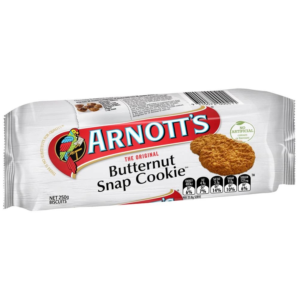 1 Arnott's Butternut Snap Cookie 250g, 1 of 4