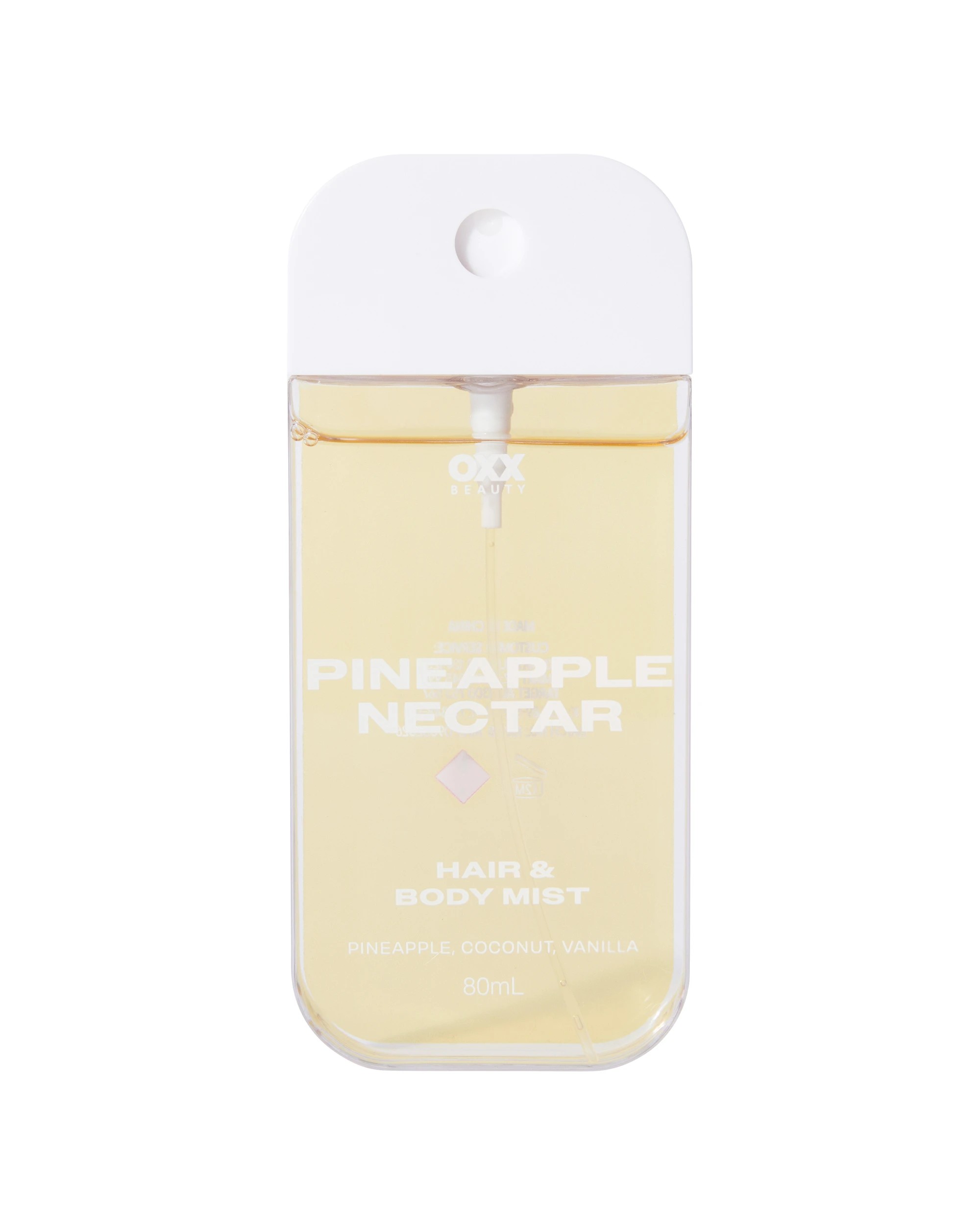 2 OXX Fragrance Pineapple Nectar Hair and Body Mist 80ml, 2 of 6