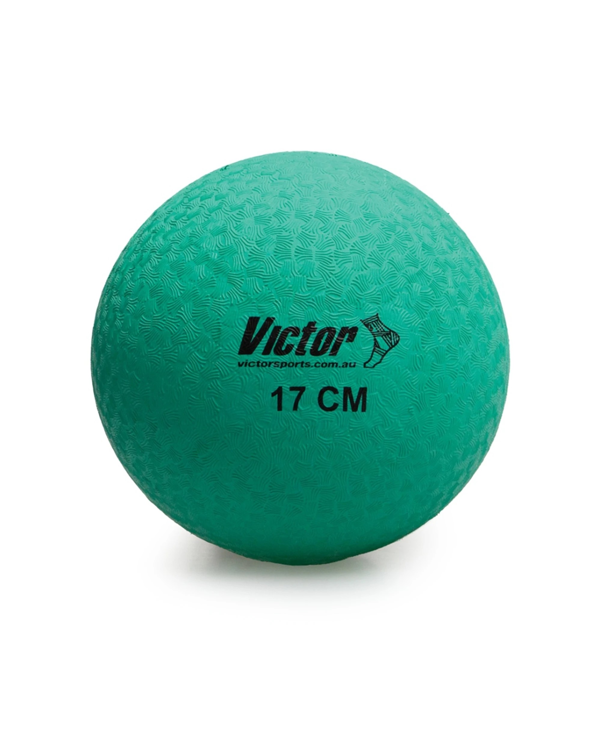 1 Victor Sports Playball Rubber Durable Bounce Ball Active Play 17cm - Green, 1 of 1