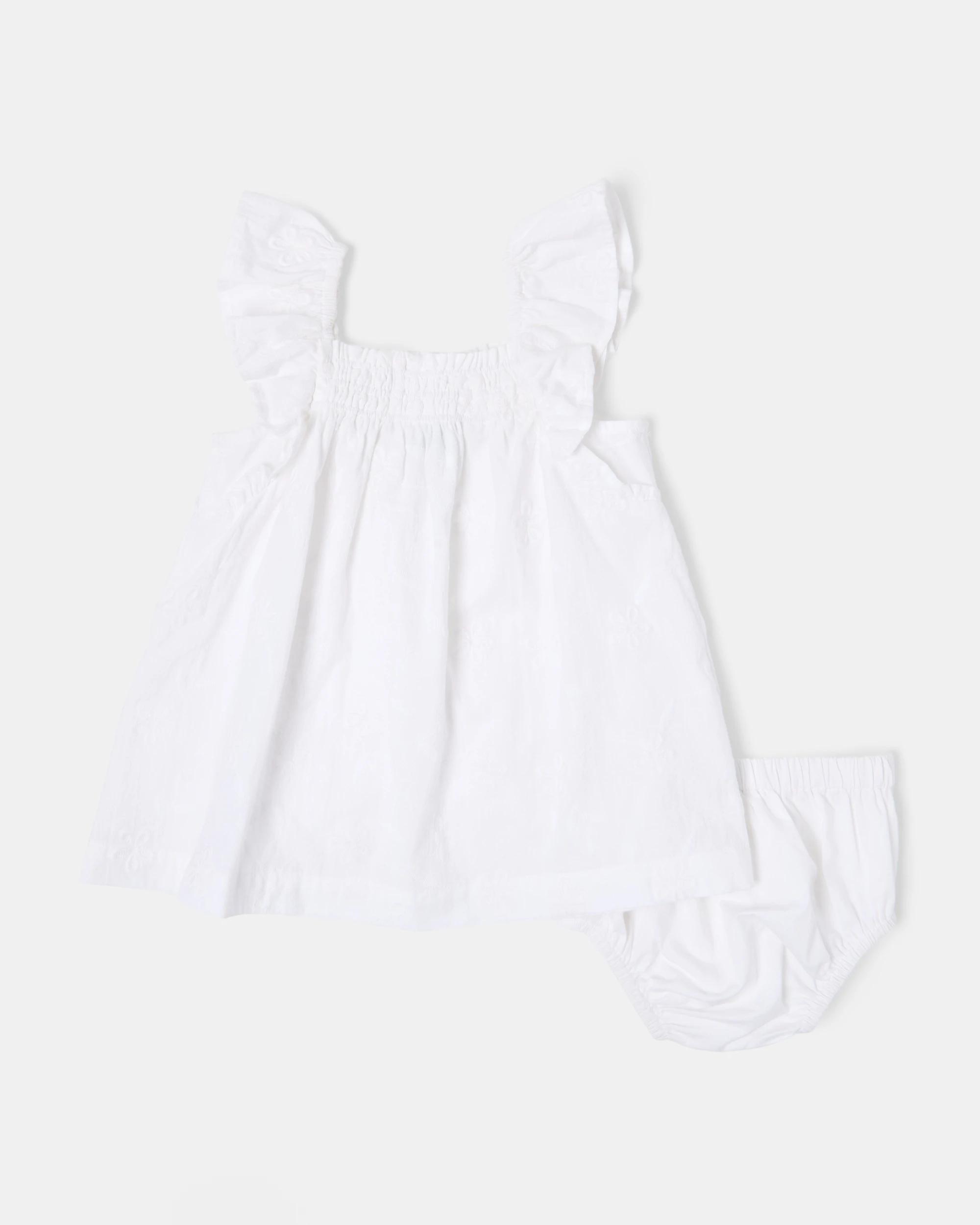 1 Flutter Sleeve Dress Floral, 1 of 5