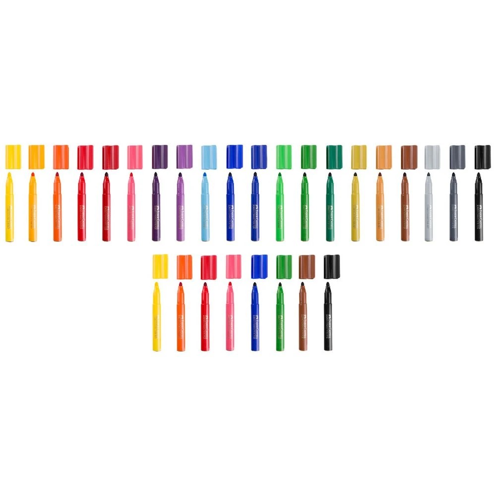 2 Faber-Castell Jumbo Connector Pens 28 Pack, 2 of 6