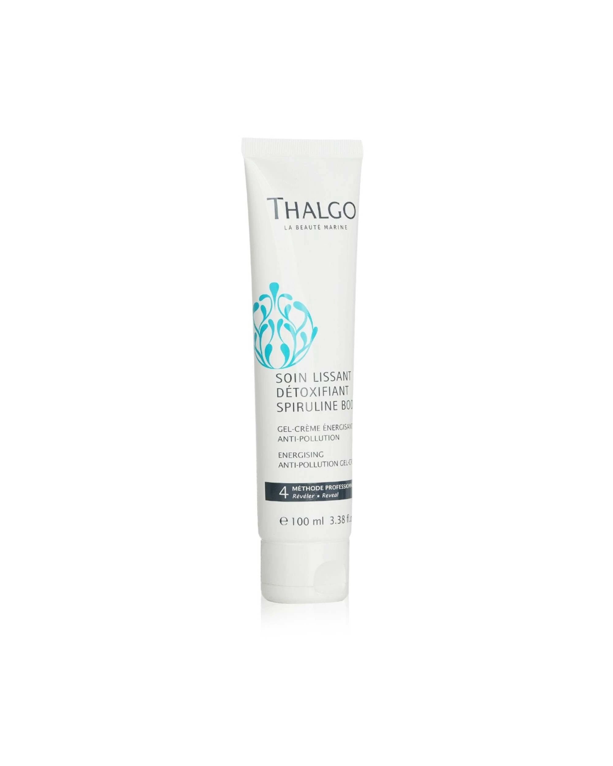 2 Thalgo Spiruline Boost Energising Anti-Pollution Gel-Cream (Salon Size)  100ml/3.38oz, 2 of 3