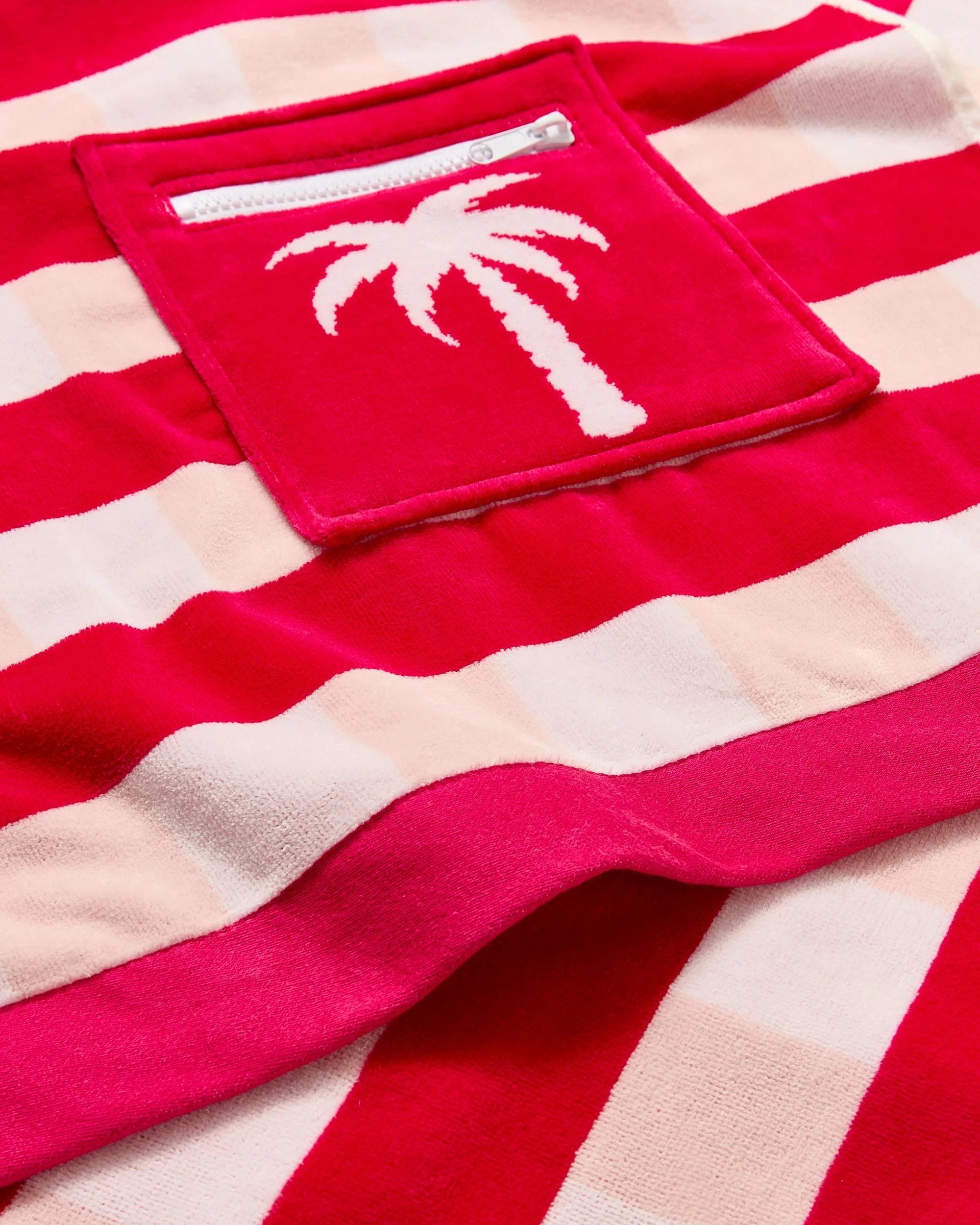 2 Target Gingham Beach Towel with Pocket - Pink, 2 of 2