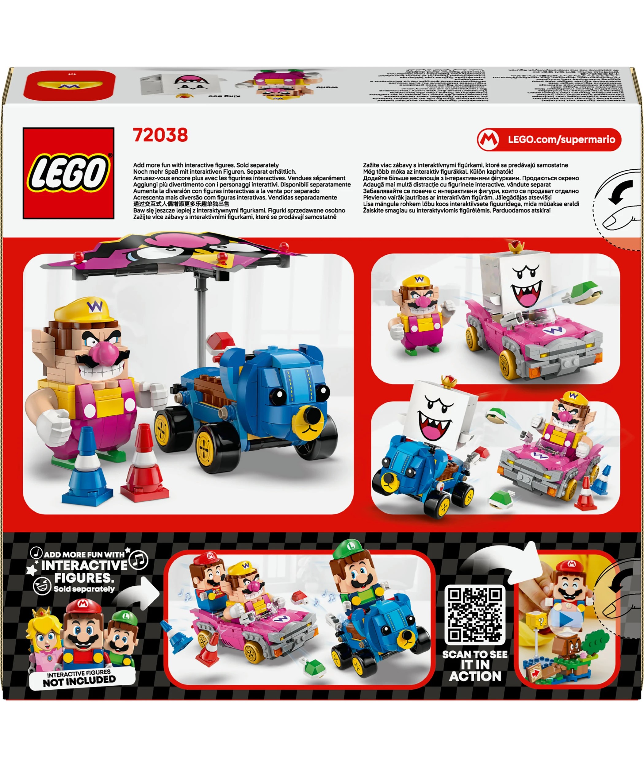 10 LEGO Super Mario: Mario Kart Wario & King Boo 72038, 10 of 10