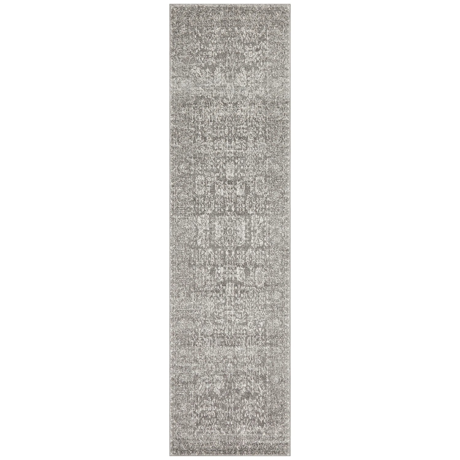 2 Common Ground Rugs Encore 256 300x80cm - Medium Runner Power Loomed Pet Friendly Rug - Silver, 2 of 7