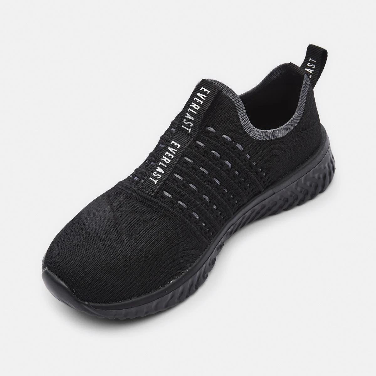 3 Everlast Kids LaGuardia Slip-On Sneakers BLACK, 3 of 6