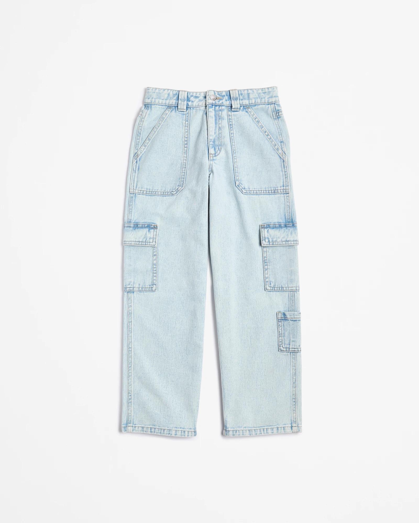 1 Target Cargo Denim Jeans LIGHT BLUE, 1 of 3
