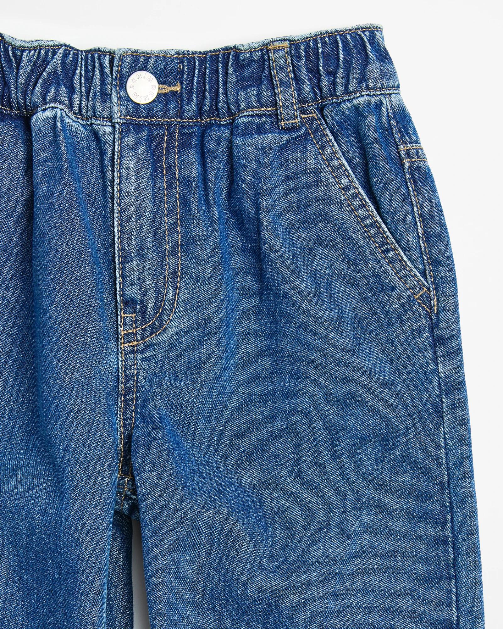 5 Target Relaxed Balloon Fit Denim Jeans DARK WASH, 5 of 6