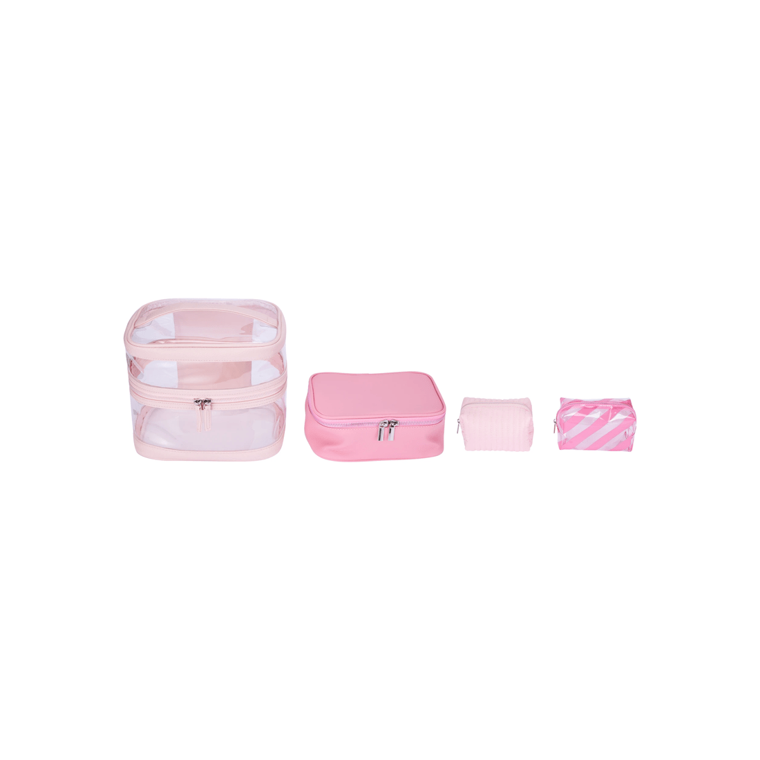 2 OXX Cosmetics 4 Piece Makeup Bag - Pink, 2 of 7