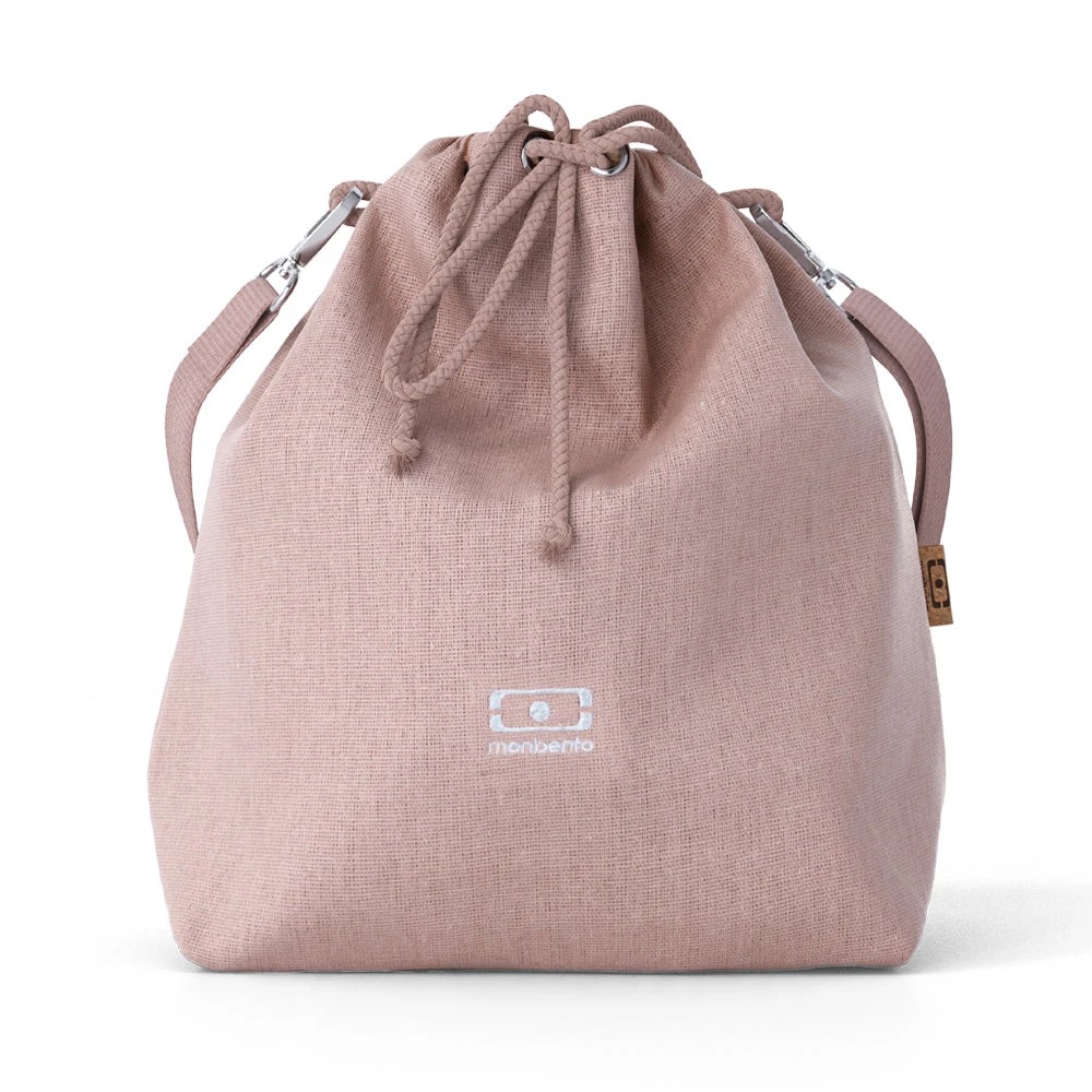 1 Monbento Mb Fresh Insulated Lunch Bag Moka - Pink - Pink, 1 of 5