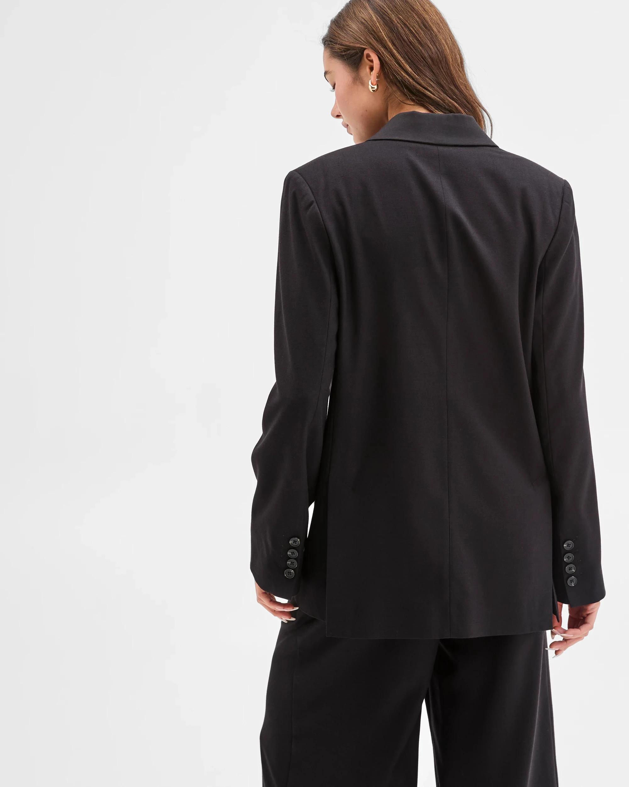 6 Lily Loves Oversized Blazer BLACK, 6 of 6