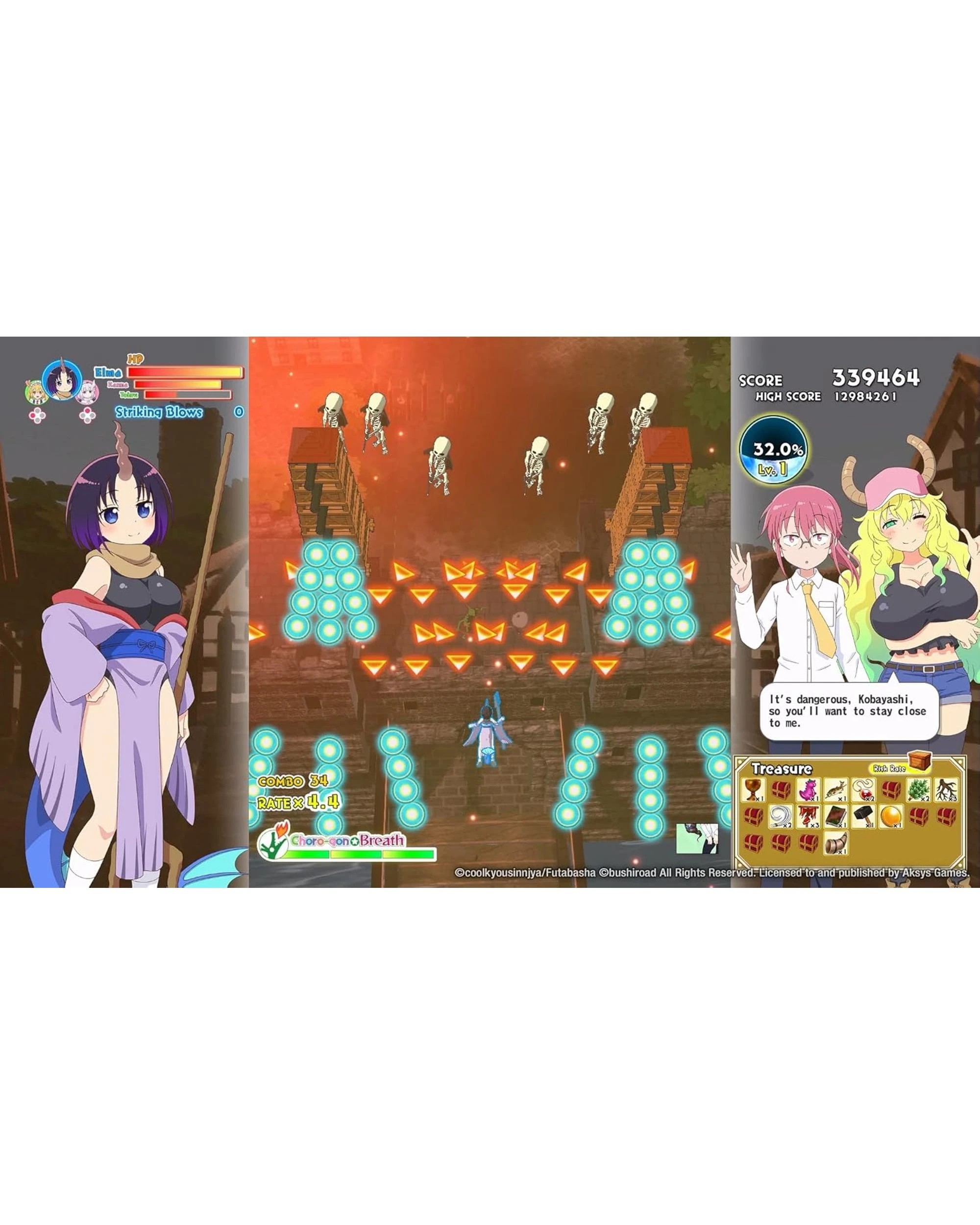 4 Miss Kobayashi's Dragon Maid: Burst Forth!! Choro-gon Breath - PS4 - US Import, 4 of 9