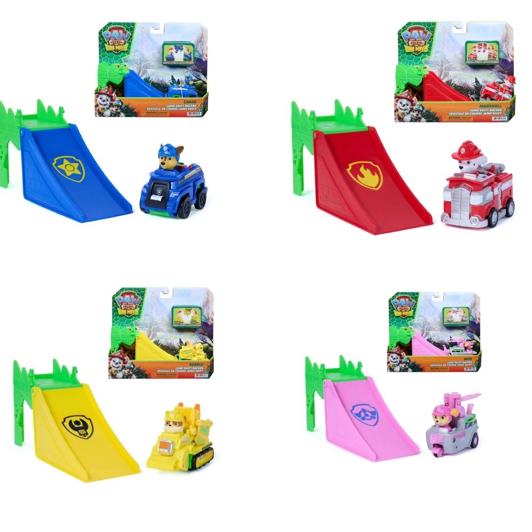 1 PAW Patrol The Dino Movie Jump Shift Racers Playset - Assorted, 1 of 10
