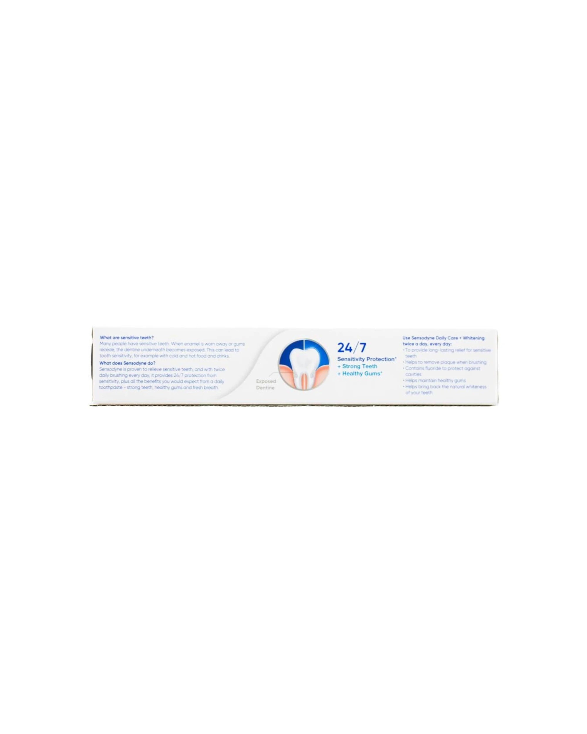 4 Sensodyne 6PK Toothpaste Teeth Daily Care Whitening Fluoride 100g - Multi, 4 of 4