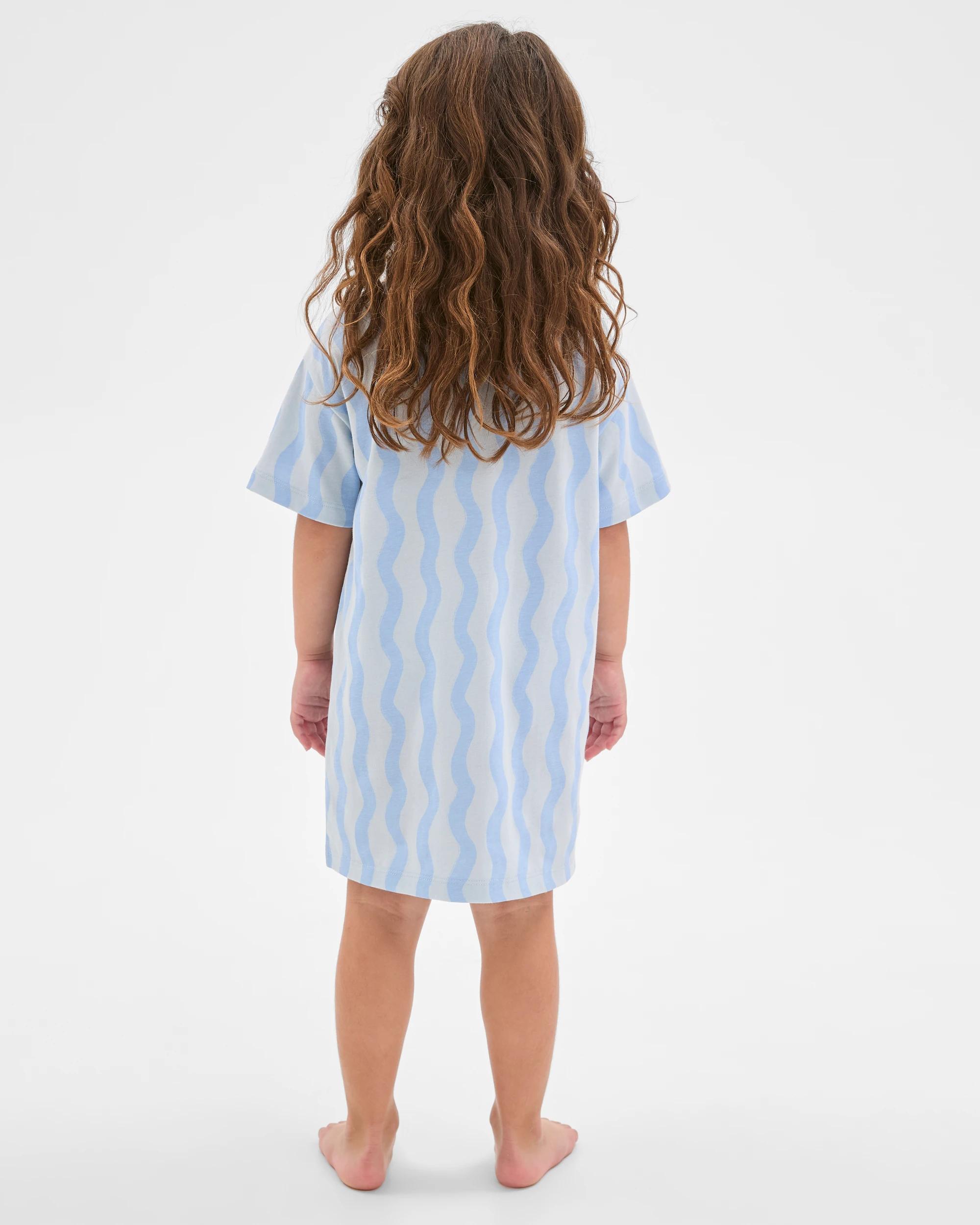 4 Disney Younger Girls Short Sleeve Oversized Nightie FROZEN, 4 of 7