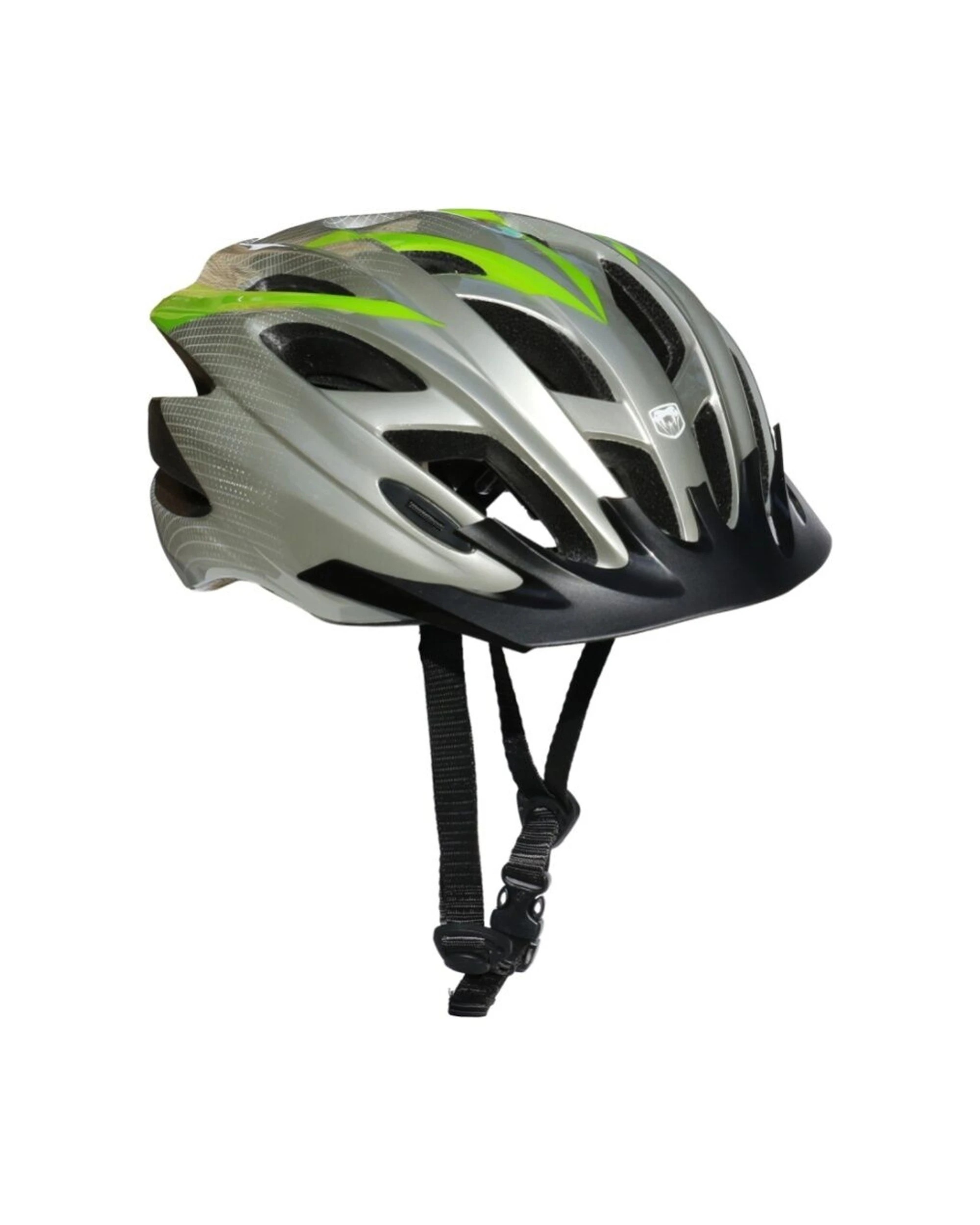 1 Adrenalin Skate Sonic Bike/Cycling Helmet W/ Chin Strap 8Y+ Small - Grey, 1 of 4