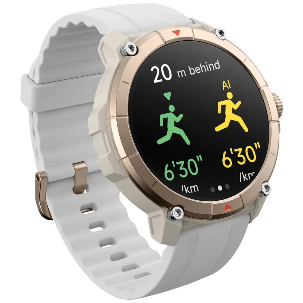 2 Ryze Trek GPS Smart Watch Sand and White, 2 of 4