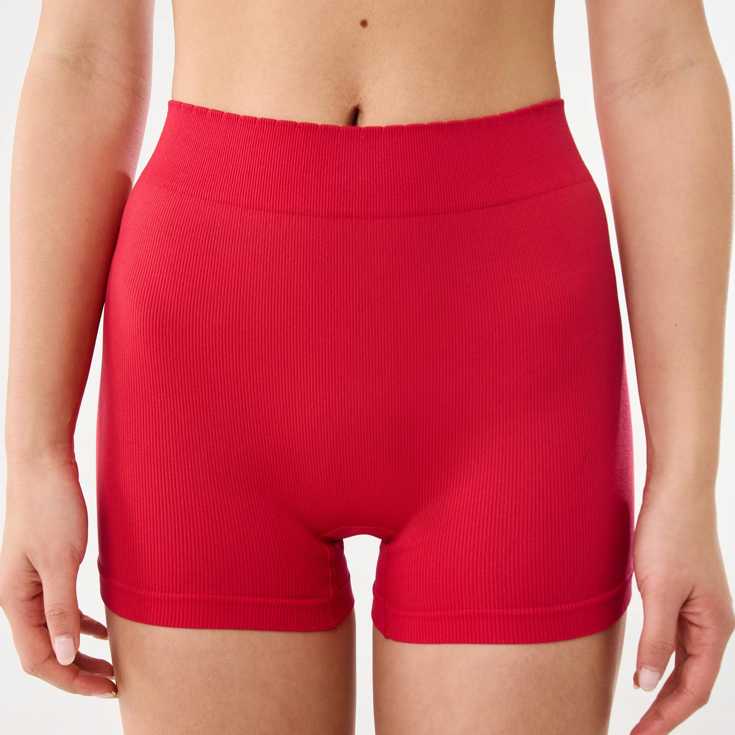 4 3 Pack Seamfree Rib Boyleg Shorties MA CHERIE, POLKA DOT, STRAWBERRY, 4 of 7